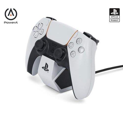 PowerA Solo Charging Station for DualSense Wireless Controller- White